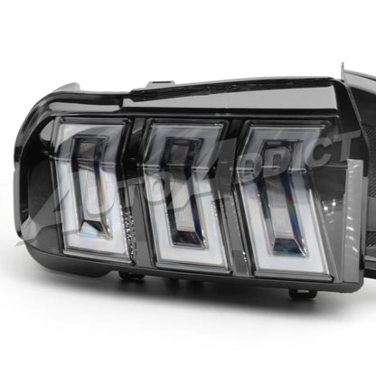 2015-2023 Mustang S550 Heritage-X™ Taillights Amber Turn Signal Sequential w/ Animation