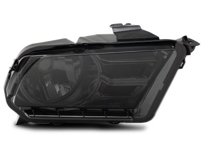 2010-2012 Raxiom Axial Series OEM Style Replacement Headlights; Chrome Housing; Smoked Lens