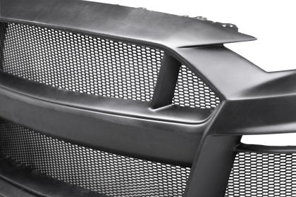 2018-2023 FORD MUSTANG TYPE-ST (GT500 STYLE) FIBERGLASS FRONT BUMPER WITH FIBERGLASS GRILLE/FRONT LIP