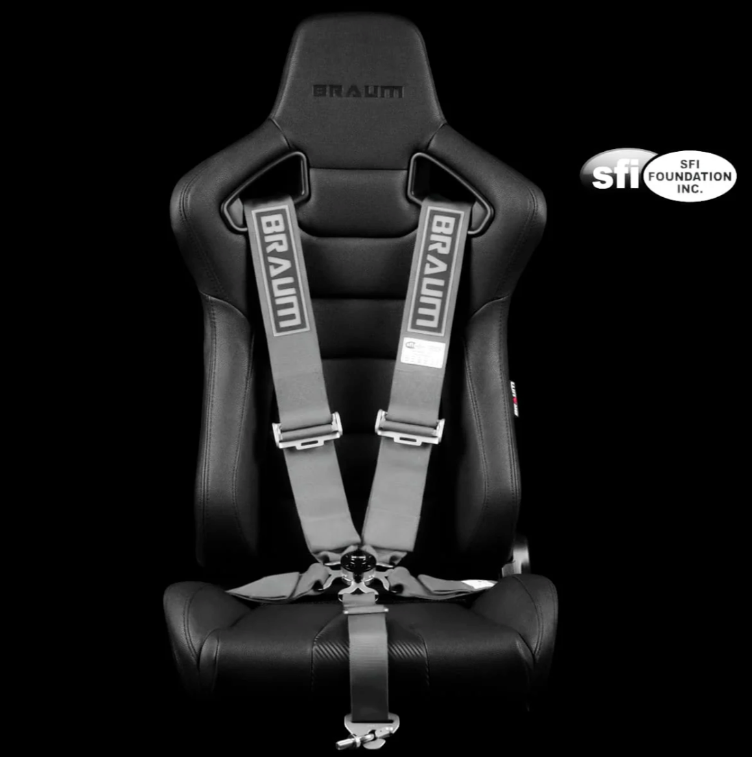 Braum 5 Point 3" SFI Approved Racing Harness
