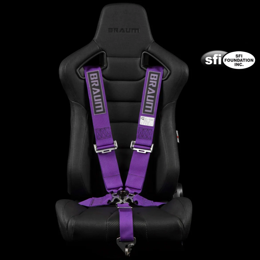 Braum 5 Point 3" SFI Approved Racing Harness