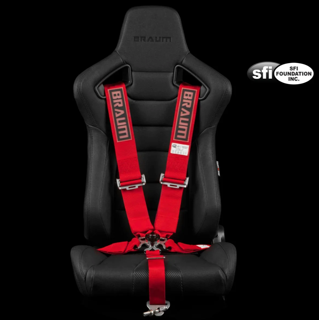 Braum 5 Point 3" SFI Approved Racing Harness