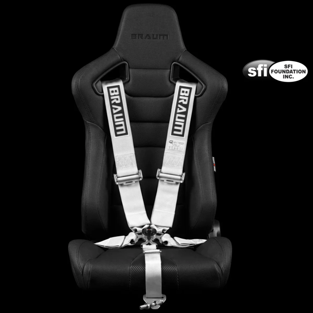 Braum 5 Point 3" SFI Approved Racing Harness