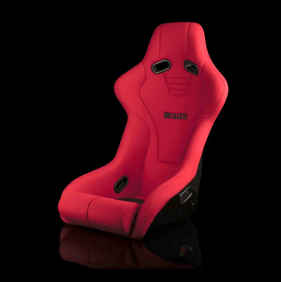 Braum Falcon-R Composite FRP Bucket Seat - Black