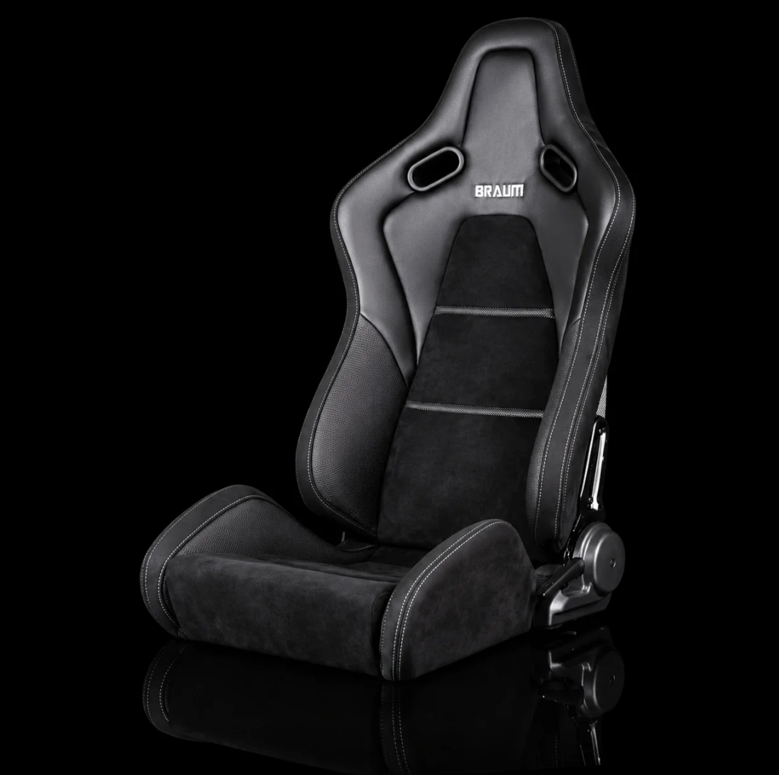 Braum Falcon-S Composite Carbon Fiber Honeycomb Shell Reclining Seats