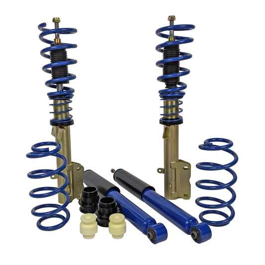 2007-2014 Mustang GT500 J&M Front & Rear Ride Height Adjustable Performance Struts & Shocks