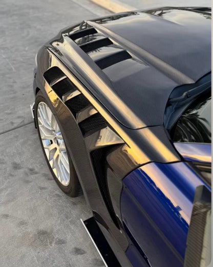 2015-2017 GTD Fenders carbon fiber Mustang body kit