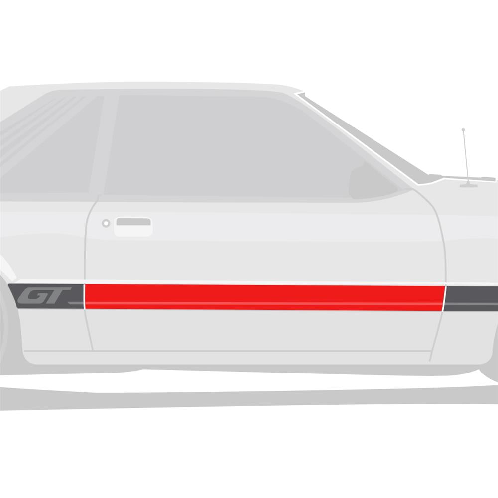 1985-1986 Mustang Door Molding RH