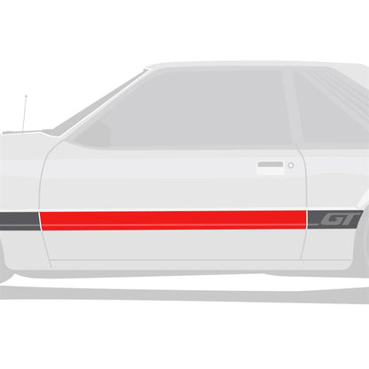 1985-1986 Mustang Door Molding LH