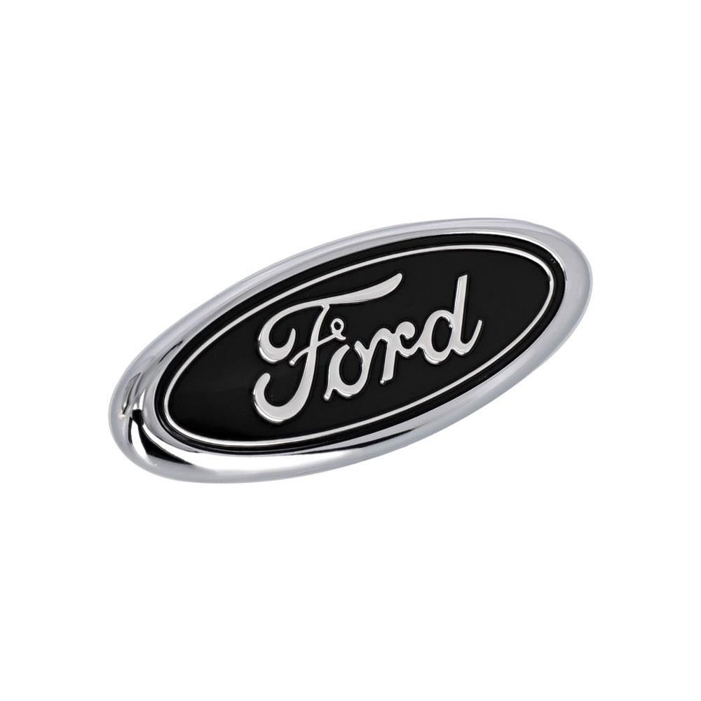 1983-1993 Mustang Ford Oval Trunk Emblem Black