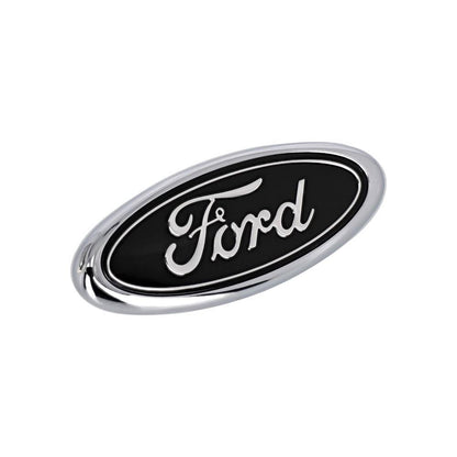 1983-1993 Mustang Ford Oval Trunk Emblem Black
