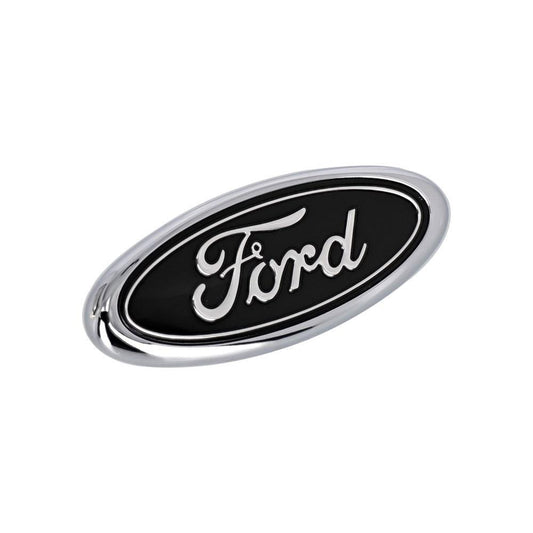 1983-1993 Mustang Ford Oval Trunk Emblem Black