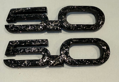 Mustang Carbon Fiber Forged Emblems