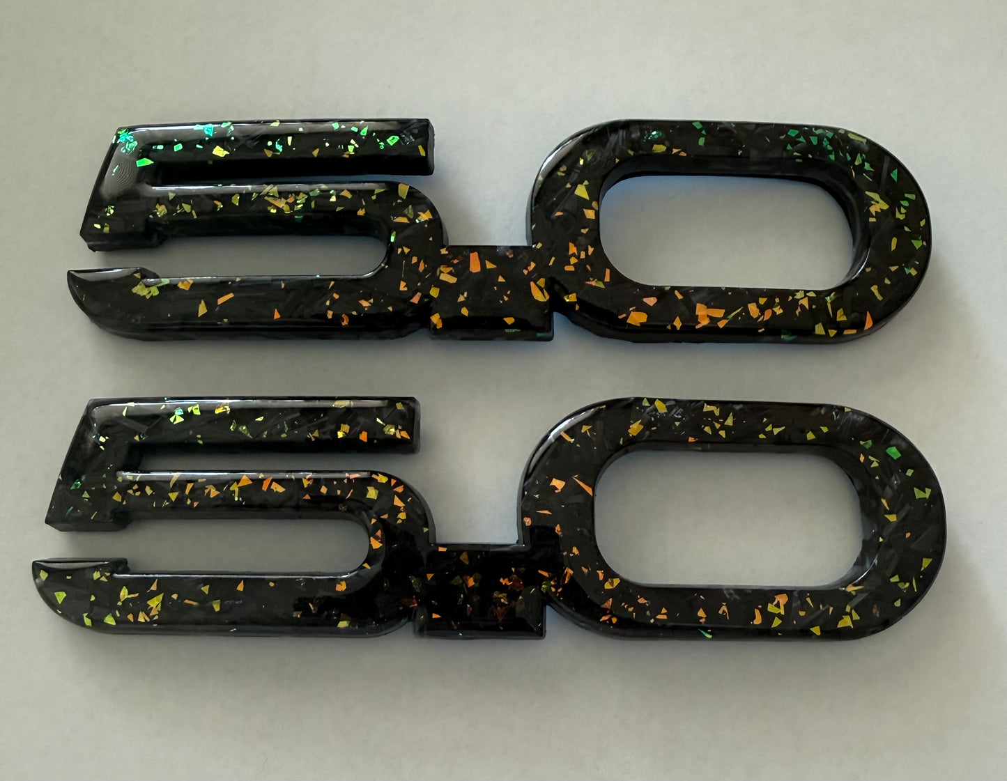 Mustang Carbon Fiber Forged Emblems