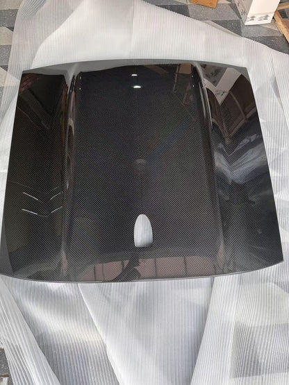 Carbon Fiber Roof 2024 Mustang dry carbon roof panel
