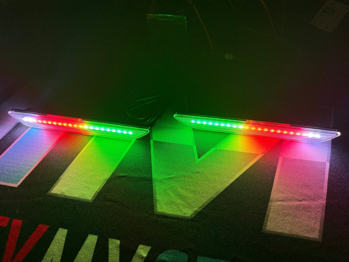 2015-2023 Ford Mustang RGB Side Markers - Rear Pair