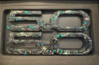 Mustang Carbon Fiber Forged Emblems
