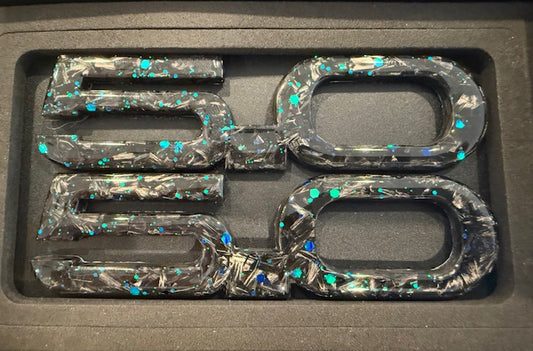 Mustang Carbon Fiber Forged Emblems