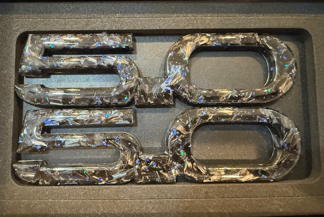 Mustang Carbon Fiber Forged Emblems