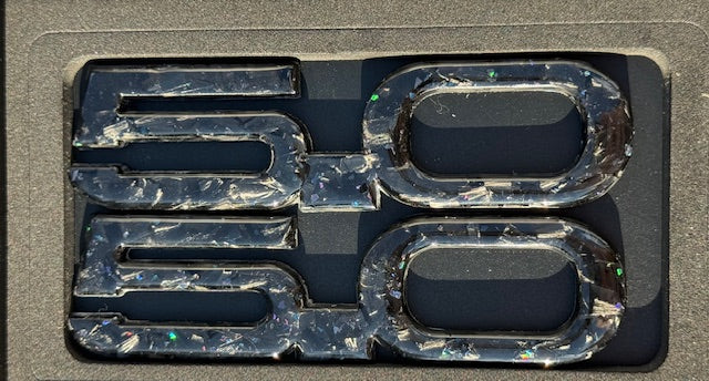 Mustang Carbon Fiber Forged Emblems