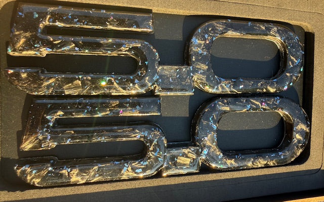 Mustang Carbon Fiber Forged Emblems
