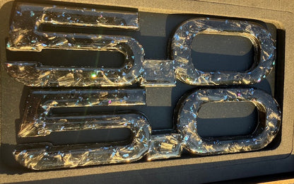 Mustang Carbon Fiber Forged Emblems
