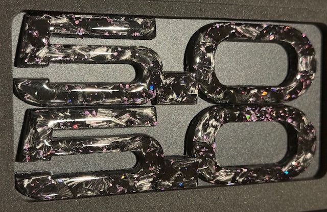 Mustang Carbon Fiber Forged Emblems