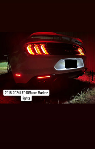 2018-2025 Mustang LED Diffuser Marker Lights