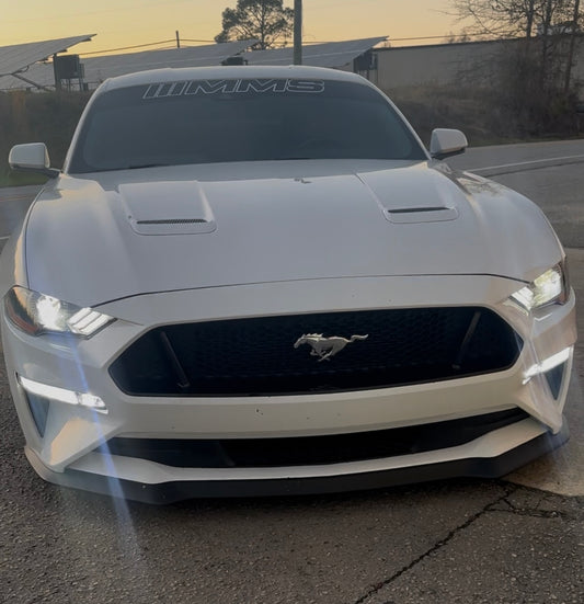 2018-2023 Mustang GT Ecoboost LED Fog Lights with Sequential Turn Signals