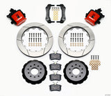 1994-2004 Wilwood CPB Rear Big Brake Kit with Slotted Rotors; Red Calipers