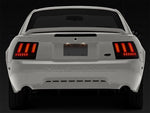 1999-2004 Sequential LED Tail Lights; Gloss Black Housing; Smoked Lens