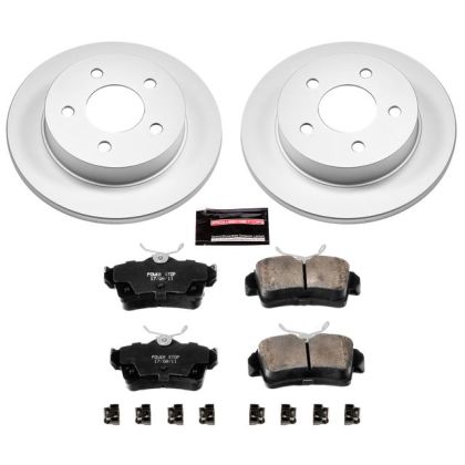 1994-2004 PowerStop Z17 Evolution Plus Brake Rotor and Pad Kit; Rear