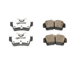 1994-2004 PowerStop Z26 Street Performance Carbon-Fiber Ceramic Brake Pads; Rear Pair