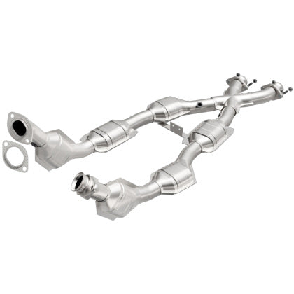 1996-1998 Magnaflow Direct-Fit Catted X-Pipe; California Grade CARB Compliant