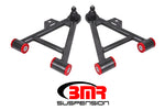 1979-1993 BMR Non-Adjustable Front Lower Coil-Over A-Arms; Polyurethane Bushings; Standard Ball Joint; Black Hammertone