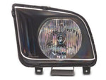 2005-2009 Mustang Raxiom Axial Series OEM Style Replacement Headlights Chrome Housing; Clear Lens