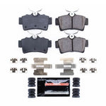 1994-2004 PowerStop Z23 Evolution Sport Carbon-Fiber Ceramic Brake Pads; Rear Pair