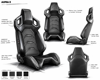 Braum Alpha X Series Sport Seats