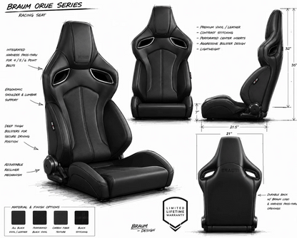 Braum Orue Series Sport Seats