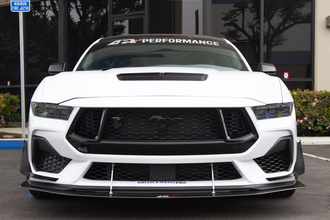 2024-2025 Mustang APR Carbon Fiber Front Bumper Canard