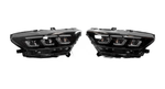 2015-2017 Ford Mustang Projector Headlights S650 Style LED Amber Sequential Turn Signals