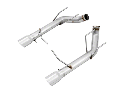 2011-2014 Mustang GT AWE Track Edition Axle-Back Exhaust with Chrome Silver Tips