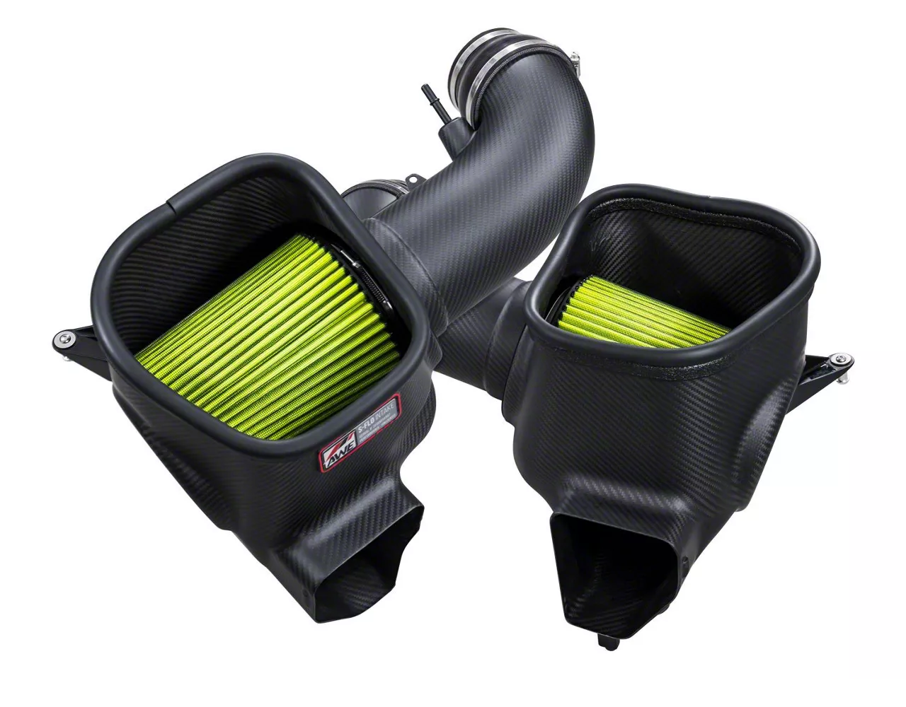 2024-2026 Mustang GT Dark Horse AWE Tuning S-FLO Carbon Fiber Cold Air Intake