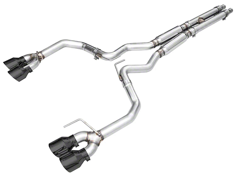 2024 Mustang Dark Horse AWE Track Edition Cat-Back Exhaust with Quad Diamond Black Tips