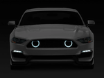 2018-2023 Mustang Mach 1 Style Front Bumper with LED Turn Signals Unpainted