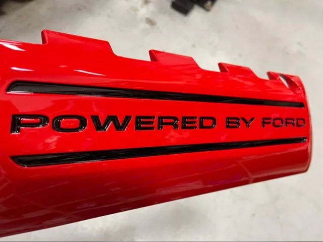 2011-2017 Mustang GT & 2015-2020 GT350 Coil Covers Paint Matched Black Letters Accents