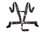 Corbeau 3-Inch 5-Point Latch and Link Harness Belt Black