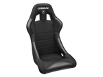 Corbeau Forza Wide Racing Seat Black Cloth Pair