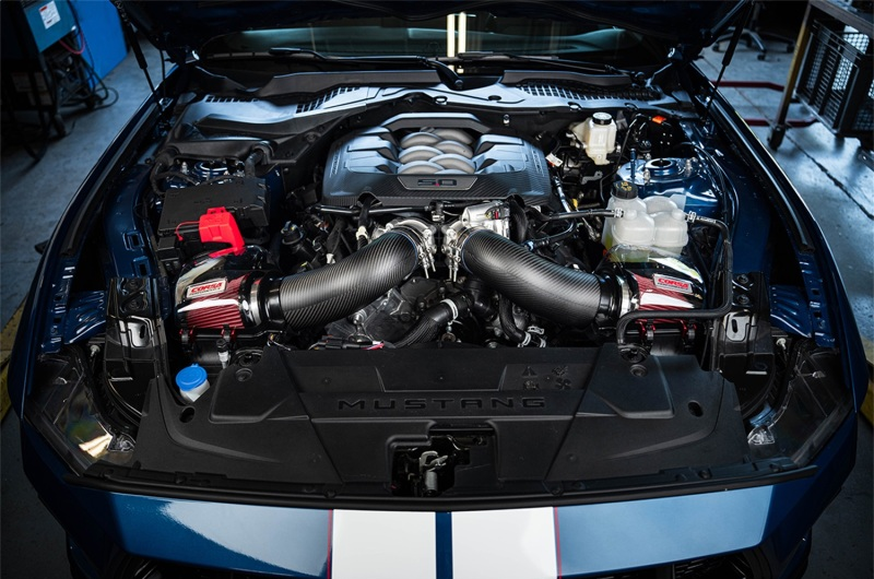 2024-2026 Mustang GT Corsa Carbon Fiber Cold Air Intake W/ DryTech Matte
