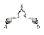 2024-2025 Mustang GT w/o Active Corsa Performance Sport Cat-Back Exhaust with Polished Tips